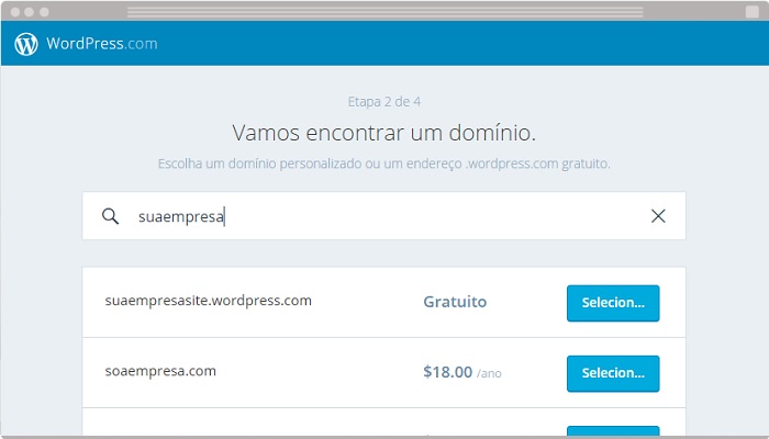 Criando um blog com o WordPress